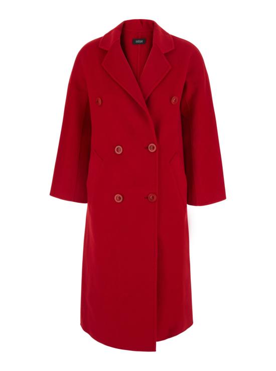 26FW 르플레인 코트 MOD007LQF26F051112 Red