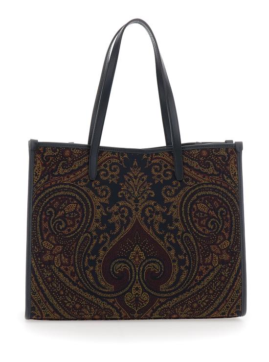 26FW 에트로 토트백 WP1D0065AQ13AS9885 Brown - ETRO