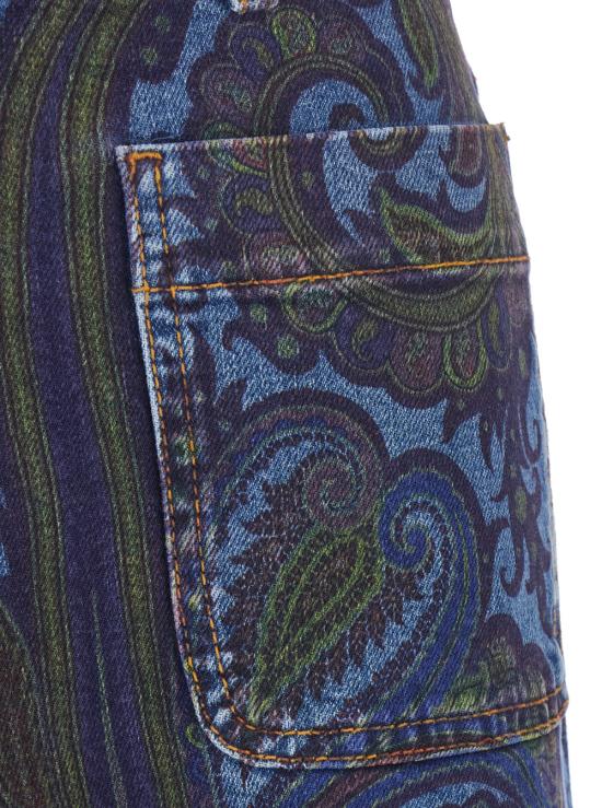 26FW 에트로 스트레이트 팬츠 WRNB0040AK157X0885 Blu - ETRO
