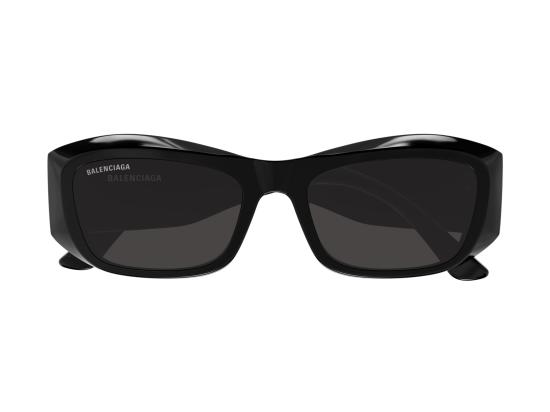 26FW 발렌시아가 스퀘어 로고 선글라스 BB0397SA BLACK - BALENCIAGA