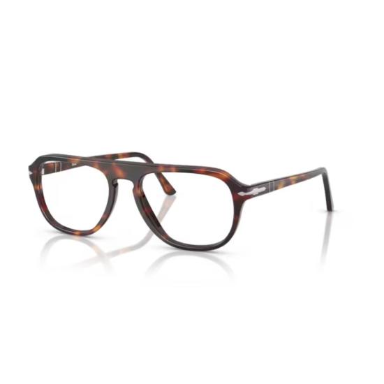 26FW 페르솔 안경 0PO3368V BROWN