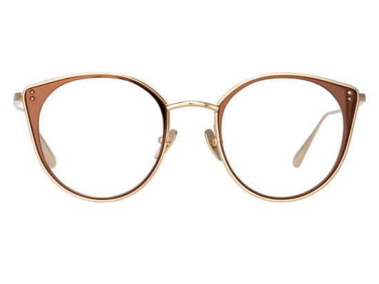 26SS 린다페로우 안경 LFL1420 GOLD - LINDA FARROW