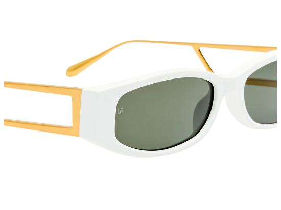 26SS 린다페로우 선글라스 LFL1649 WHITE - LINDA FARROW