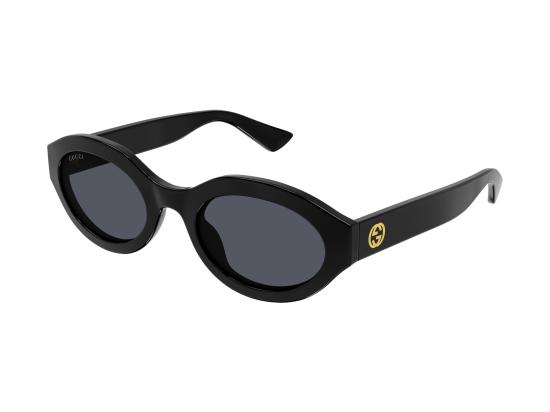 26FW 구찌 미니멀 GG 로고 오벌 선글라스 GG1579S BLACK