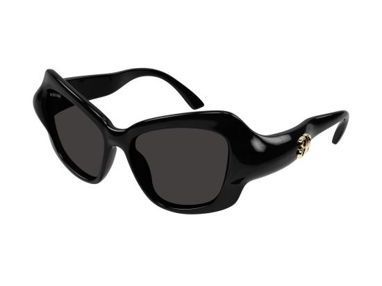 26FW 발렌시아가 캣아이 웨이브 선글라스 BB0353S BLACK
