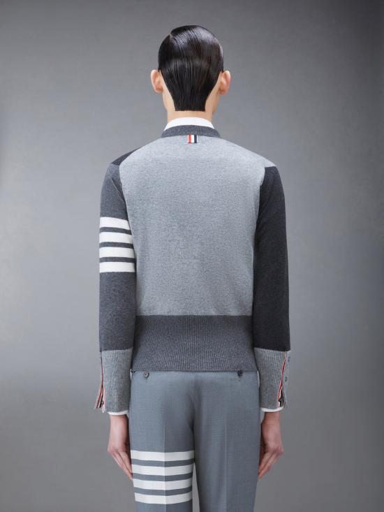 26FW 톰브라운 가디건 MKC001F 00011 982 TONAL GREY DOM - THOM BROWNE