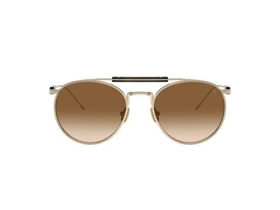 26FW 브루넬로 쿠치넬리 선글라스 0BC2004ST GOLD - BRUNELLO CUCINELLI