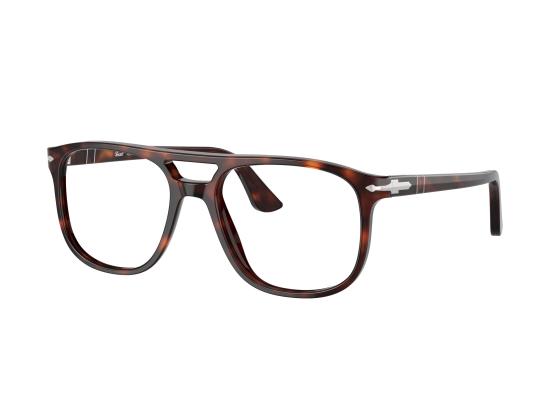 26FW 페르솔 안경 0PO3329V BROWN