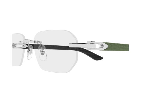 26FW 까르띠에 림리스 무테 안경 CT0583O SILVER - CARTIER
