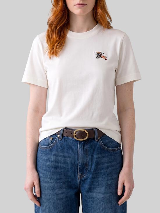 26FW 버버리 반팔 티셔츠 8127956 WHITE