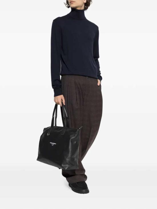 26FW 돌체앤가바나 스웨터 GXW05ZJGMLS B0665 BLU SCURISSIMO 1 - DOLCE & GABBANA