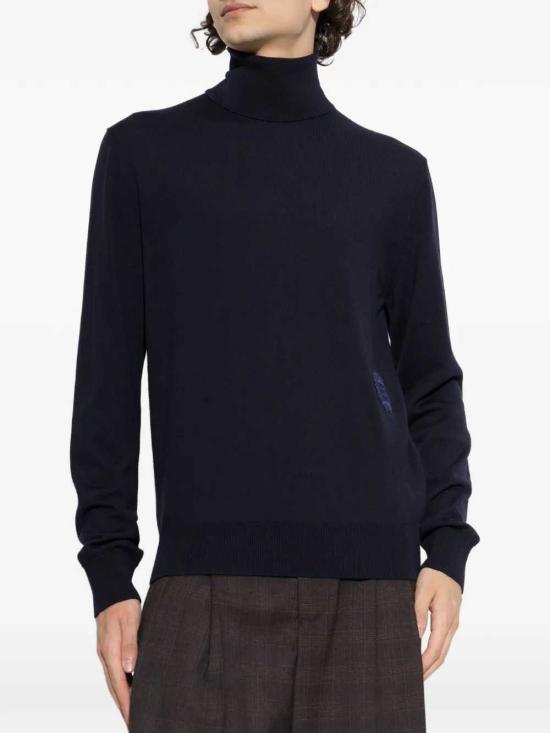 26FW 돌체앤가바나 스웨터 GXW05ZJGMLS B0665 BLU SCURISSIMO 1 - DOLCE & GABBANA