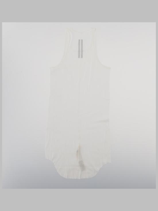  릭 오웬스 민소매 티셔츠 베이직 립 탱크탑 화이트 - RICK OWENS