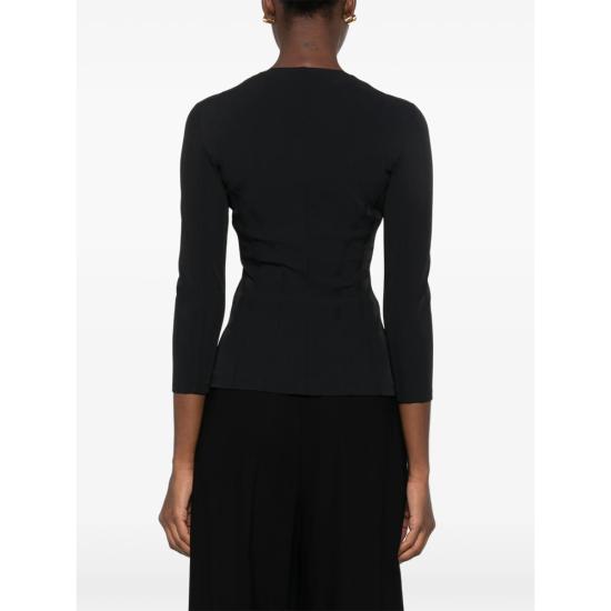 26FW 엘리자베타프랜치 자켓 GI19566E2 110 BLACK - ELISABETTA FRANCHI