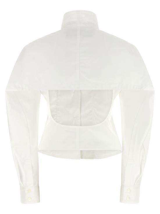 26FW 자크뮈스 블라우스 26HSHW00575AW00780100 White - JACQUEMUS