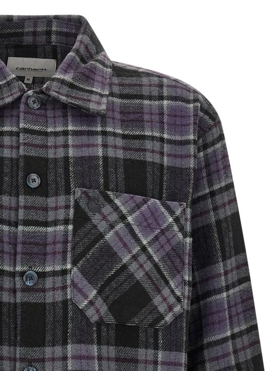 26FW 칼하트 WIP 긴팔 셔츠 I0370513VLXX Purple - CARHARTT WIP