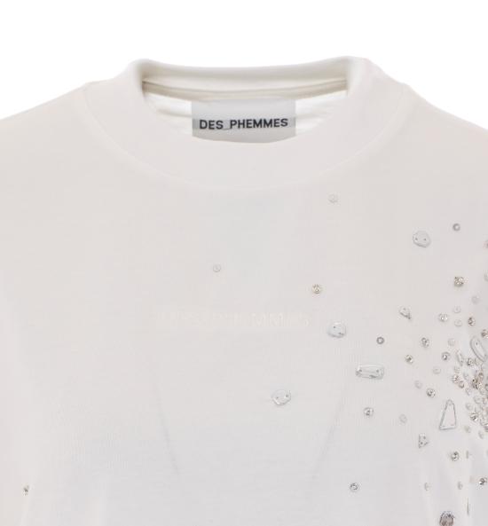 26FW 데 펨메스 반팔 티셔츠 D102JS D0103 WHITE - DES PHEMMES