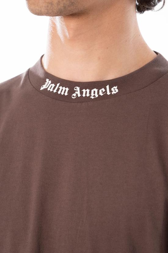 26SS 팜앤젤스 탑 PMAA10BS26JER001 BROWN - PALM ANGELS
