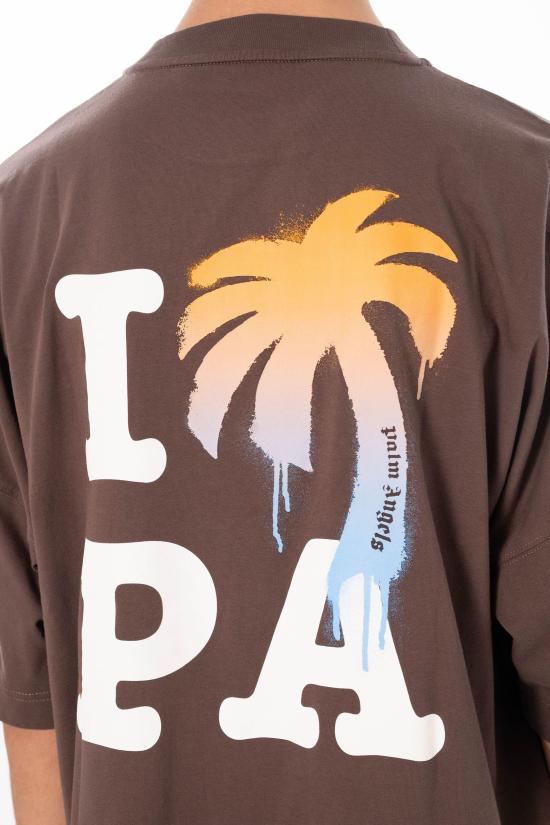26SS 팜앤젤스 탑 PMAA10BS26JER003 BROWN - PALM ANGELS