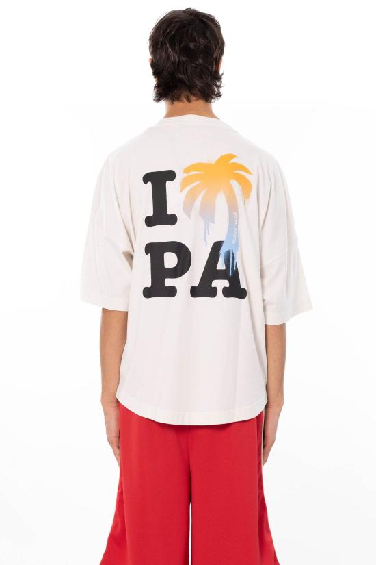 26SS 팜앤젤스 탑 PMAA10BS26JER003 WHITE - PALM ANGELS