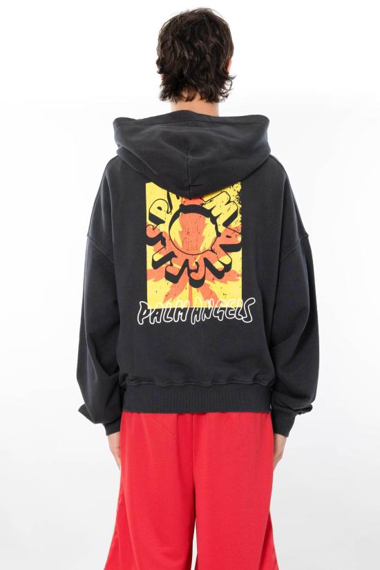 26SS 팜앤젤스 긴팔 티셔츠 PMBE02HS26FLE001 BLACK - PALM ANGELS