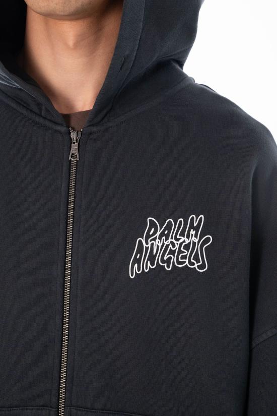26SS 팜앤젤스 긴팔 티셔츠 PMBE02HS26FLE001 BLACK - PALM ANGELS