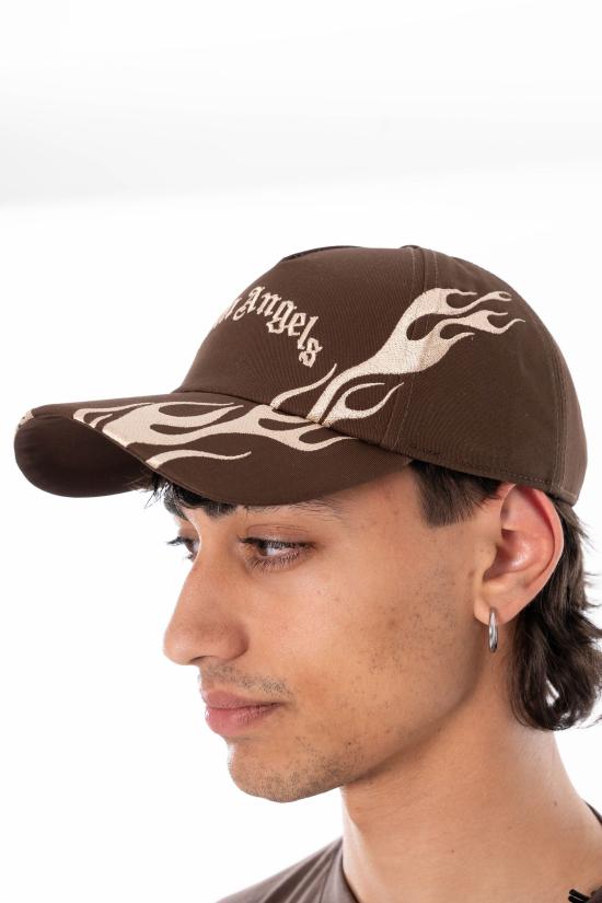 26SS 팜앤젤스 모자 PMLB104S26FAB00E BROWN - PALM ANGELS