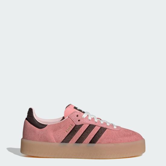  아디다스 스니커즈 JH8834 Semi Pink Spark Dark Brown Gum DOM - ADIDAS