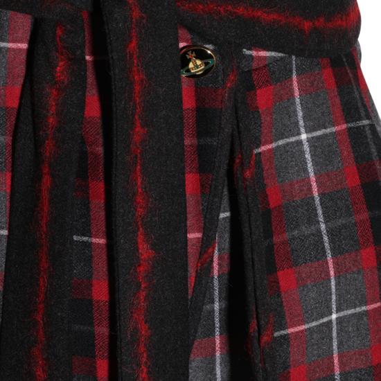 26FW 비비안웨스트우드 긴팔 티셔츠 15050017 W01NGP210 CHARCOAL RED - VIVIENNE WESTWOOD