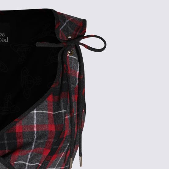 26FW 비비안웨스트우드 긴팔 티셔츠 15050017 W01NGP210 CHARCOAL RED - VIVIENNE WESTWOOD