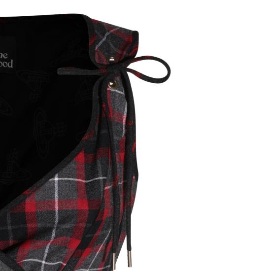 26FW 비비안웨스트우드 긴팔 티셔츠 15050017 W01NGP210 CHARCOAL RED - VIVIENNE WESTWOOD