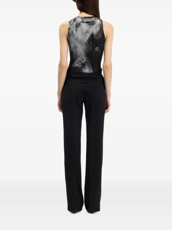 26FW 장 폴 고티에 바디수트 티셔츠 26 04 W TO560 M031P 000201 BLACK GREY WHITE - JEAN PAUL GAULTIER