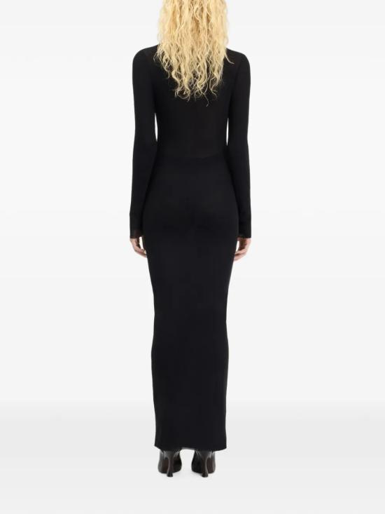26FW 장 폴 고티에 미디 원피스 26 04 W DR185 M000 BLACK - JEAN PAUL GAULTIER