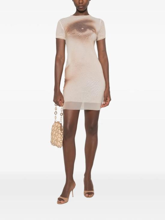 26FW 장 폴 고티에 미디 원피스 26 04 W DR194 M032P 68 BEIGE - JEAN PAUL GAULTIER