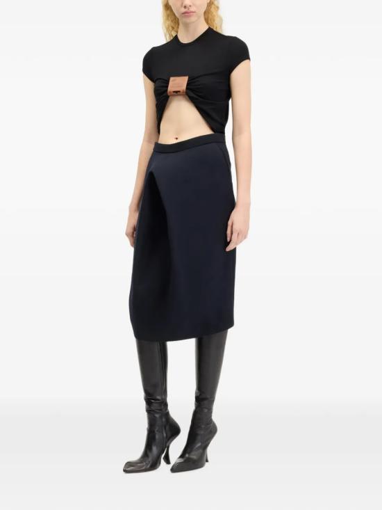 26FW 장 폴 고티에 반팔 티셔츠 26 04 W TO522 J076 00 BLACK - JEAN PAUL GAULTIER
