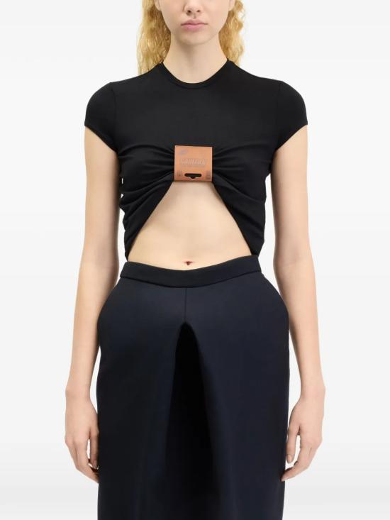 26FW 장 폴 고티에 반팔 티셔츠 26 04 W TO522 J076 00 BLACK - JEAN PAUL GAULTIER