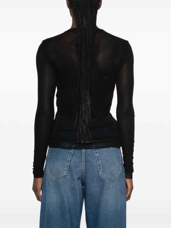 26FW 장 폴 고티에 긴팔 티셔츠 26 04 W TO541 M000 BLACK - JEAN PAUL GAULTIER