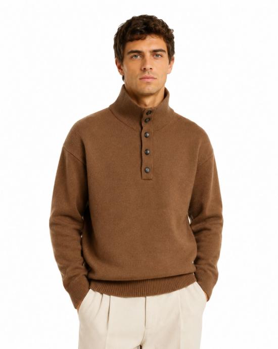 26FW 아미 스웨터 UKS885 KN0192 280 CAMEL - AMI