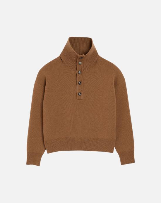 26FW 아미 스웨터 UKS885 KN0192 280 CAMEL