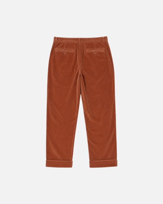 26FW 에드몬드 스튜디오 스트레이트 팬츠 3265003750 PLAIN BROWN TEJA - EDMMOND STUDIOS