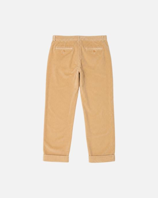26FW 에드몬드 스튜디오 스트레이트 팬츠 3265003060 PLAIN TAN MOSTAZA - EDMMOND STUDIOS