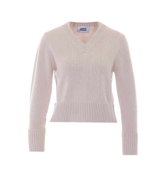 26FW 알파스튜디오 스웨터 8101A 2019 BEIGE