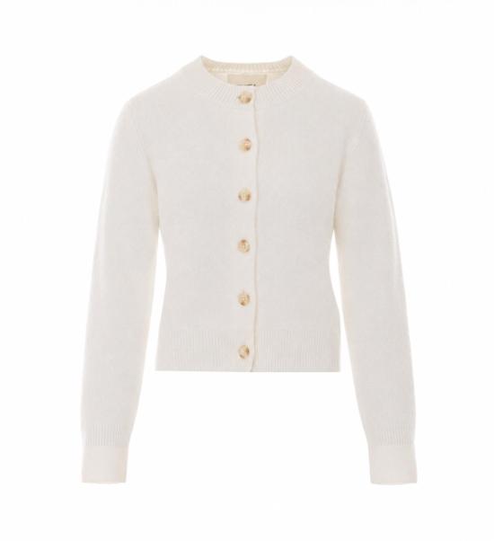 26FW 리사 양 가디건 2025400 CZ WHITE