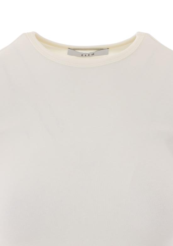 26FW 엘레 반팔 티셔츠 0041 CREMA WHITE - ELEH