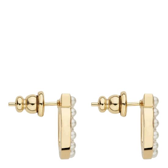 26FW 살바토레 페라가모 이어링 696581 760125CREAM ORO GOLD - SALVATORE FERRAGAMO
