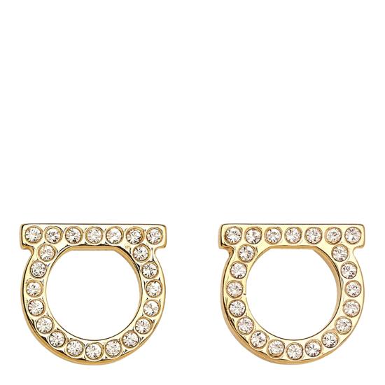26FW 살바토레 페라가모 이어링 696573 760122CRYSTAL ORO GOLD
