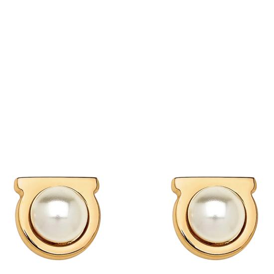 26FW 살바토레 페라가모 이어링 696454 760121CREAM ORO GOLD