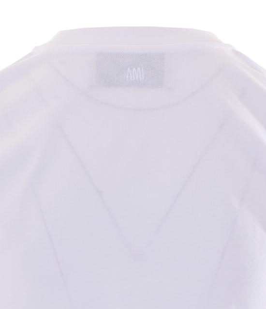 26FW 아미 알렉산드르 마티우시 반팔 티셔츠 FTS347 724100 WHITE - AMI ALEXANDRE MATIUSSI