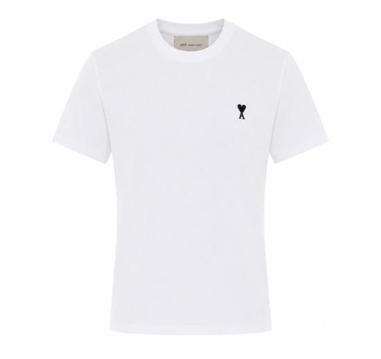 26FW 아미 알렉산드르 마티우시 반팔 티셔츠 FTS347 724100 WHITE