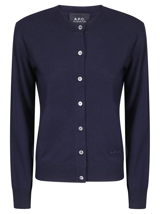 26FW 아페쎄 가디건 WVAWMF22348 IAK DARK NAVY